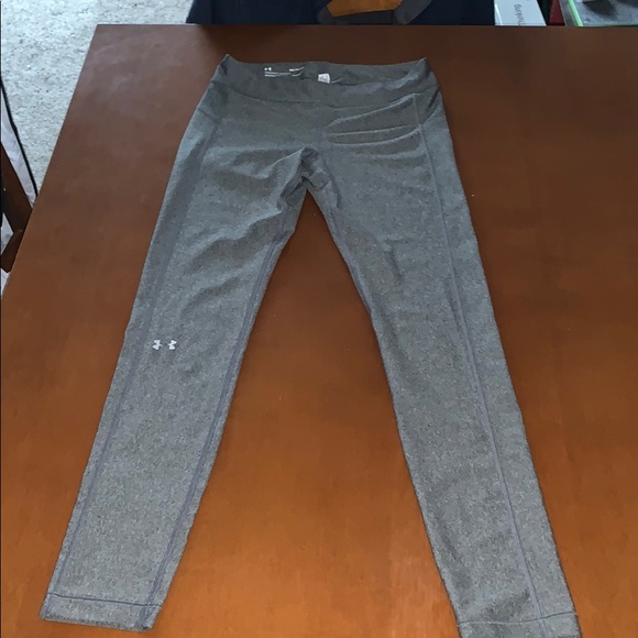 Under Armour Pants - UnderArmour Grey Athletic Tights. Size Small